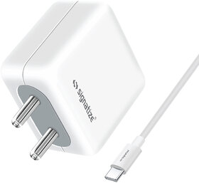 SIGNATIZE 1 USB Port 15 WATT 2.5A Wall TYPE C Charger, USB Wall Charger Fast Charging Adapter-SZ-2077