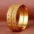 Lucky Jewellery 18K Gold Plated Designer Gold color Traditional Ethinic Bangles set For Women