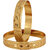 Lucky Jewellery 18K Gold Plated Designer Gold color Traditional Ethinic Bangles set For Women