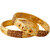 Lucky Jewellery 18K Gold Plated Designer Multi color Traditional Ethinic Bangles set For Women
