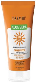 Aloevera SPF60+ Sunscreen Skin Lightening Dr.Rashel Cream - 100ml