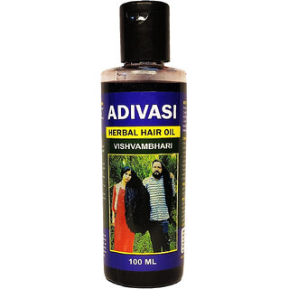                       Adivasi Herbal Vishvambhari Hair Oil - 100ml                                              