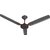 Eskon Shine 1200 Mm Ultra High Speed 3 Blade Ceiling Fan (Smoke Brown, Pack Of 1)