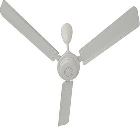 Eskon Ultra High-Speed-400 Rpm, 50Hz Frequency, And 240A 1200 Mm Energy Saving 3 Blade Ceiling Fan (White, Pack Of 1)