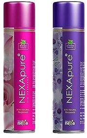Indkus Nexa Combo Air Freshener 250Ml Rose And Lavender (Pack Of 2)