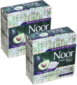 Noor Herbal Beauty Day  Night Cream - Pack Of 2 (28g)