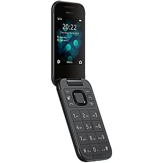                       Nokia 2660(Dual sim, 2.8 Inch Display, 1450 mAh Battery, Black)                                              