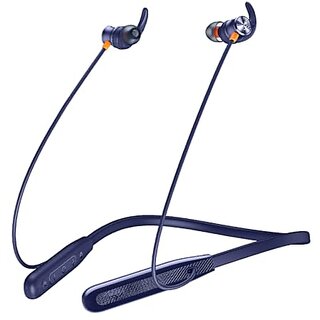                       Itel Ieb55 Bluetooth In Ear Earphones With 48 Hours Playback 10Mm Bass Boost Drivers Fast Charging(10Mins Charge10Hours Playback) Vibration Alert Eq Modes And Ipx5 (Cyber Blue)                                              