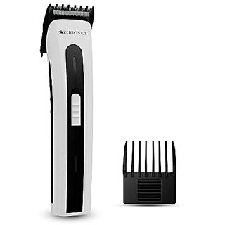                       Zebronics Zeb-Ht51 Cordless Trimmer With Up To 45Mins Backup Stainless Steel Blade 3 In 1 Guide Comb Washable Attachments Led Indicator And Built In Rechargeable Battery                                              
