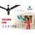 Eskon Victor Smoke Brown 2 Star 1200 Mm Silent Operation 3 Blade Ceiling Fan (Smoke Brown, Pack Of 1)