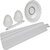 Eskon Ecco 1200 Mm Ultra High Speed 3 Blade Ceiling Fan (White, Pack Of 1)