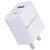 Zebronics Ma106B Usb And Type C Adapter 20Wattsquick Charge Power Delivery With Double Port (White)