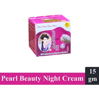                       Orient Pearl Whitening  Beauty Night Cream - Pack Of 1 (15g)                                              