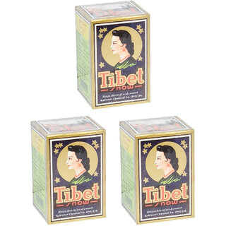                       Tibet Snow Skin Soft  Smooth Cream - 50g (Pack Of 3)                                              