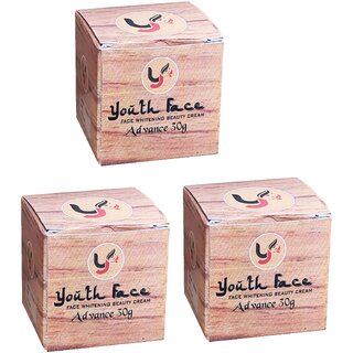                       Youth Face Whitening Advance Cream - 30g (Pack Of 3)                                              