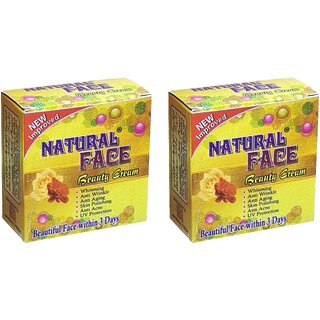                       Natural Face Beauty Cream - 28g (Pack Of 2)                                              