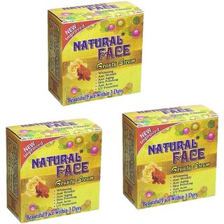                       Natural Face Beauty Cream - 28g (Pack Of 3)                                              