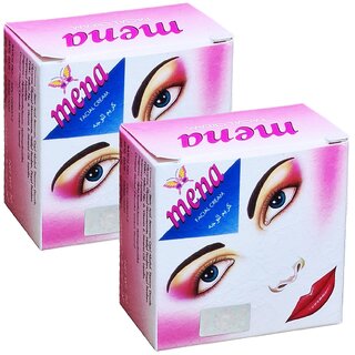 Mena Facial Whitening Cream - Pack Of 2 (3g) Mena Facial Whitening Cream - Pack Of 2 (3g)