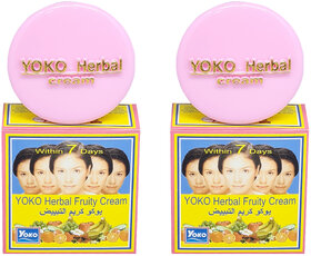 Yoko Fruity Herbal Cream - Pack Of 2 (4gm)
