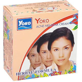                       Acne Melasma Herbal Yoko Cream 4g                                              