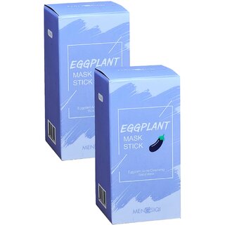 Eggplant Acne Cleansing Mask Stick - Pack Of 2 (40g) Eggplant Acne Cleansing Mask Stick - Pack Of 2 (40g)