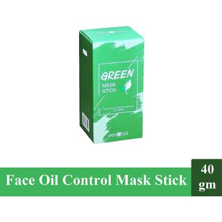                       Green Tea Oil Control Solid Mask Stick - Pack Of 1 (40g)                                              
