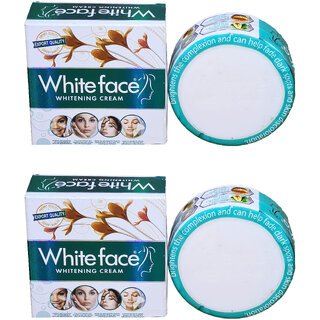 White Face Whitening Cream For Men & Women - 28g (Pack Of 2) White Face Whitening Cream For Men & Women - 28g (Pack Of 2)