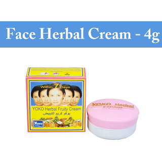                       Yoko Herbal Fruity Day And Night Cream - 4gm                                              