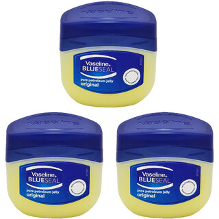                       Vaseline Blueseal Original Pure Petroleum Jelly - 100ml (Pack Of 3)                                              