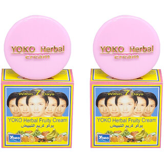                       Yoko Fruity Herbal Cream - Pack Of 2 (4gm)                                              