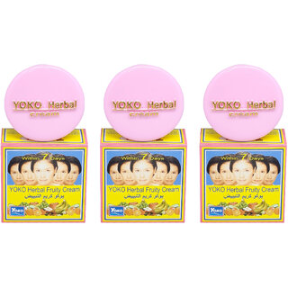                       Yoko Fruity Herbal Cream - Pack Of 3 (4gm)                                              