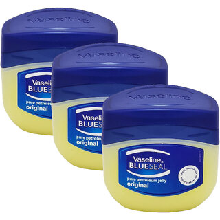                       Vaseline Blueseal Petroleum Pure Jelly - Pack Of 3 (100ml)                                              
