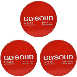 Glysolid For The Skin Protects Softens For All Skin Cream - Pack Of 3 (125ml) Glysolid For The Skin Protects Softens For All Skin Cream - Pack Of 3 (125ml)