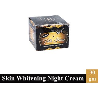                       Vita Glow Advanced Face Whitening Night Cream - Pack Of 1 (30g)                                              