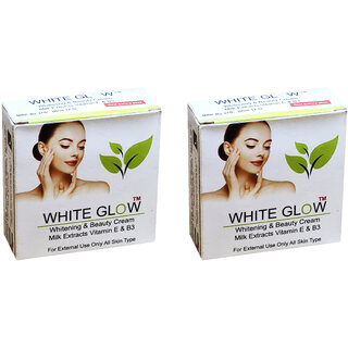                       White Glow Whitening & Beauty Cream - 28g (Pack Of 2)                                              