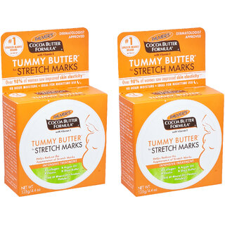 Palmers Tummy Butter For Stretch Marks - 125g (Pack Of 2) Palmers Tummy Butter For Stretch Marks - 125g (Pack Of 2)