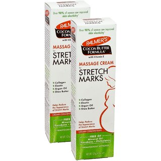                       Palmers Stretch Marks With Cocoa Butter Massage Cream - Pack Of 2 (125gm)                                              