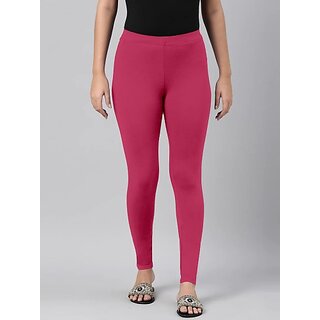                       SHE PURE LUXURY WEAR Ankle Length  Ethnic Wear Legging  (Pink, Solid)                                              