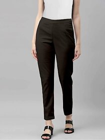 SHE PURE LUXURY WEAR Women Regular Fit Multicolor Pure Cotton Trousers