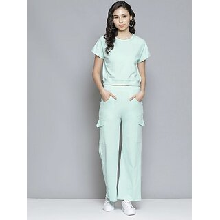                       SHE PURE LUXURY WEAR Top Pant Co-ords Set                                              