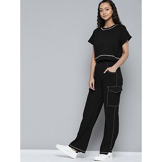                       SHE PURE LUXURY WEAR Top Pant Co-ords Set                                              