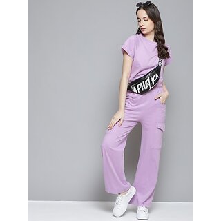                       SHE PURE LUXURY WEAR Top Pant Co-ords Set                                              