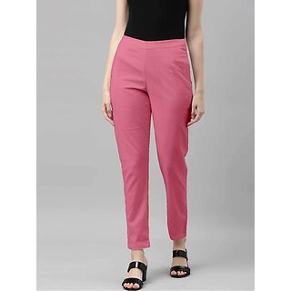                       SHE PURE LUXURY WEAR Women Regular Fit Multicolor Pure Cotton Trousers                                              