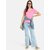 SHE PURE LUXURY WEAR Women Solid Round Neck Reversible Organic Cotton Pink T-Shirt