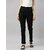 SHE PURE LUXURY WEAR Women Regular Fit Black Pure Cotton Trousers