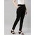 SHE PURE LUXURY WEAR Women Regular Fit Black Pure Cotton Trousers