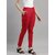 SHE PURE LUXURY WEAR Women Regular Fit Red Pure Cotton Trousers