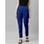 SHE PURE LUXURY WEAR Women Regular Fit Dark Blue Pure Cotton Trousers