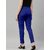 SHE PURE LUXURY WEAR Women Regular Fit Dark Blue Pure Cotton Trousers