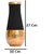 Royalstuffs 1600 Ml Copper Leak Proof Surahi Shape Bottle With 2 Copper Tumbler